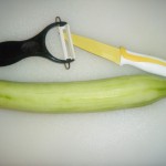 geschälte Gurke ... wird aber geschält, ...